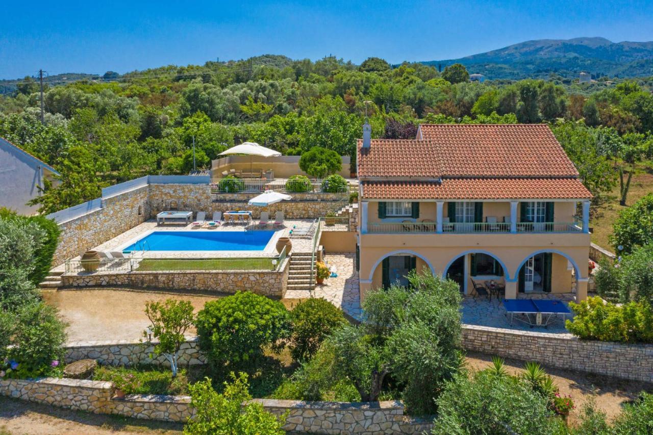 Villa Ftelias By Villa Plus Agios Stefanos  المظهر الخارجي الصورة