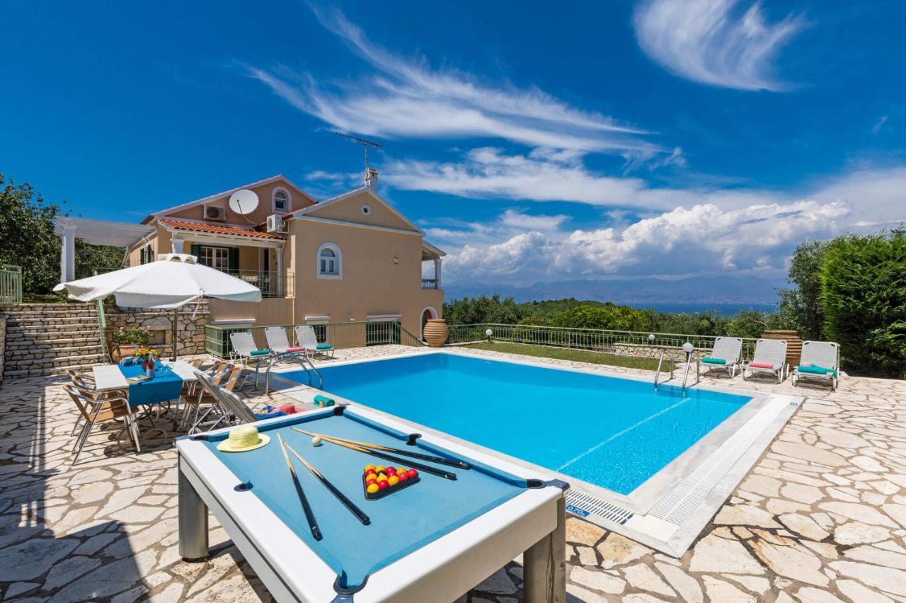Villa Ftelias By Villa Plus Agios Stefanos  المظهر الخارجي الصورة